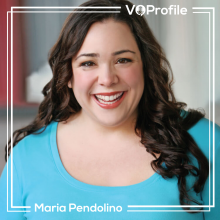 VOProfile: Q&A With Professional Voice Actor Maria Pendolino