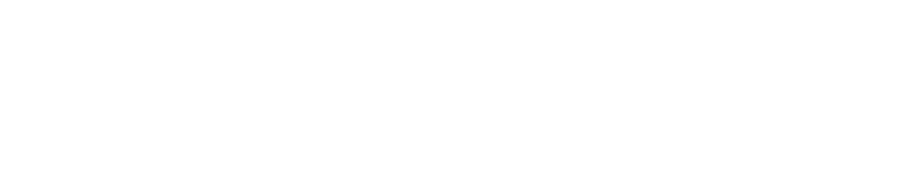 VOPlanet logo white