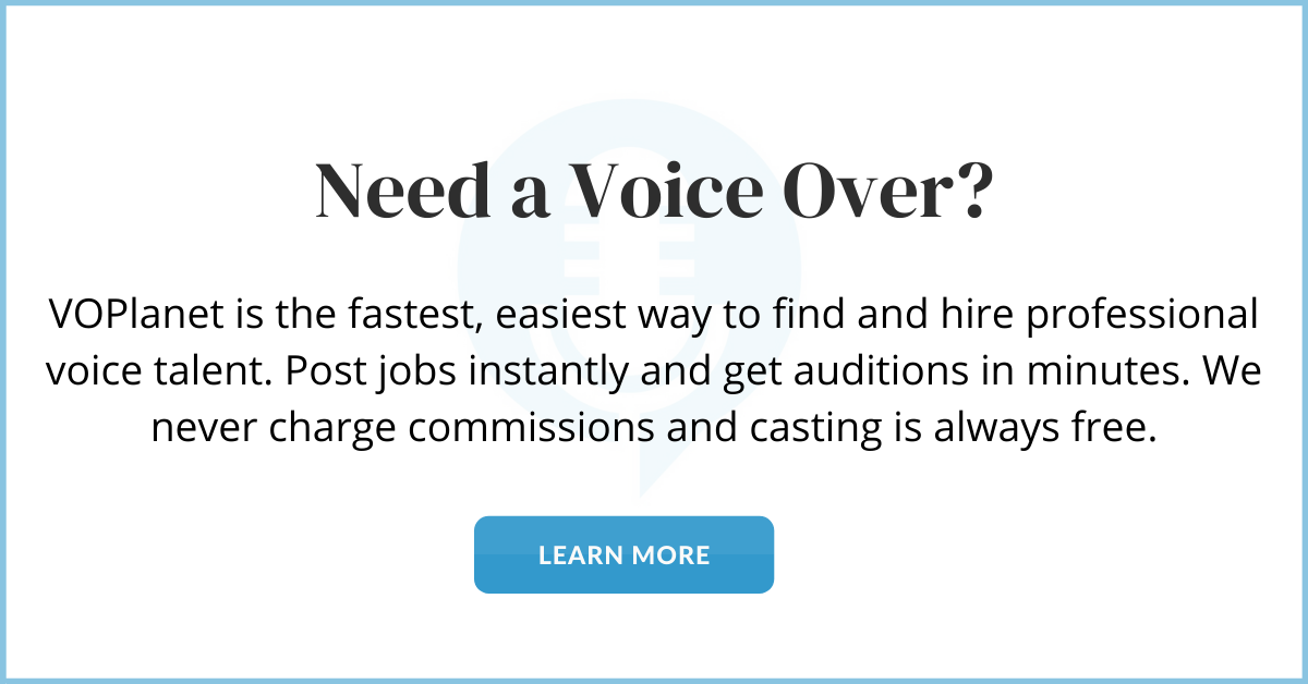 Need Voice Talent VOPlanet