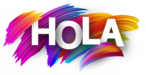 Colorful Hola - VOPlanet Spanish